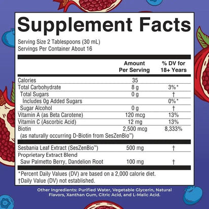 Daily Liquid Hair Formula 16 oz & Hair Growth Max Liposomal 15.22 oz