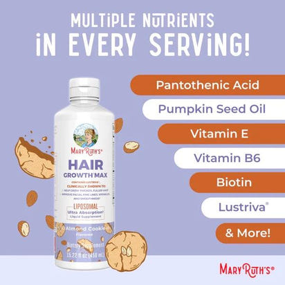 Daily Liquid Hair Formula 16 oz & Hair Growth Max Liposomal 15.22 oz