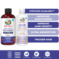 Daily Liquid Hair Formula 16 oz & Hair Growth Max Liposomal 15.22 oz